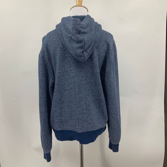 Adriano Goldschmied AG Hoodie Sweater Womens S Small Full Zip Fleece Rib Trim - Picture 3 of 13